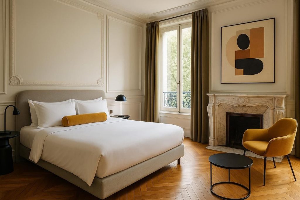 2. L’art du design dans les boutique hôtels parisiens