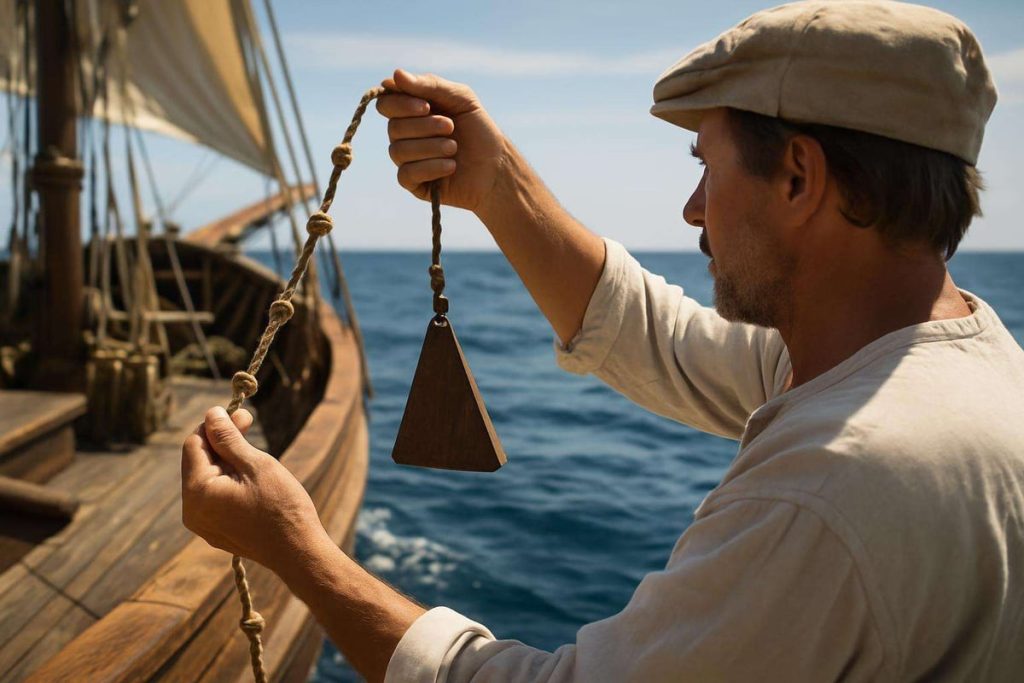 1. Le nœud trouve son origine dans une méthode de mesure ancestrale avec une corde