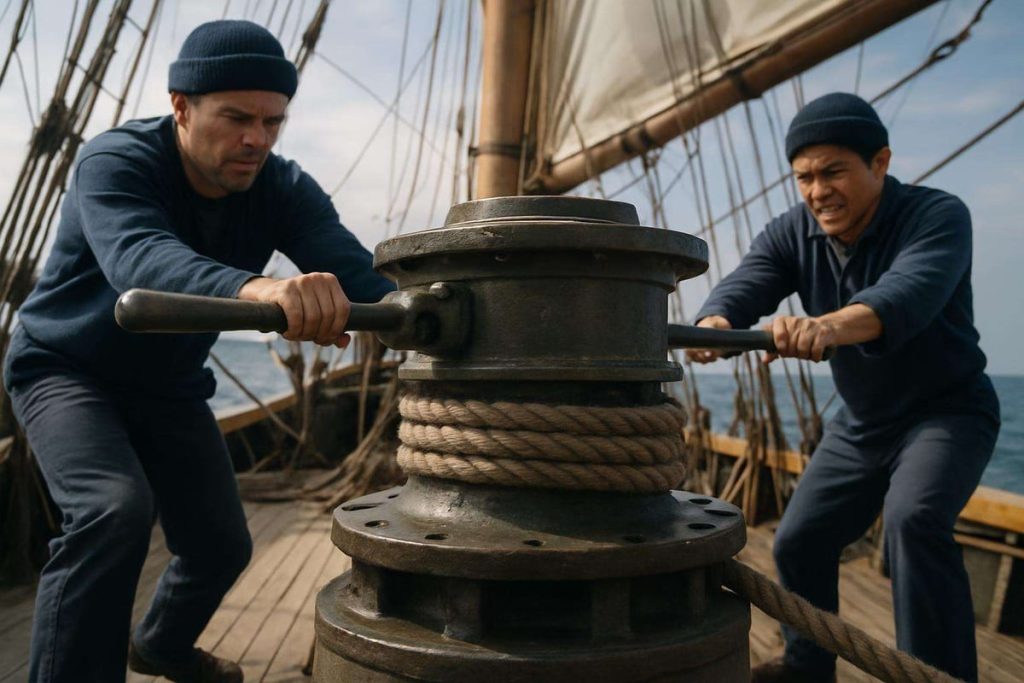 1. Le rôle essentiel du cabestan dans les opérations maritimes