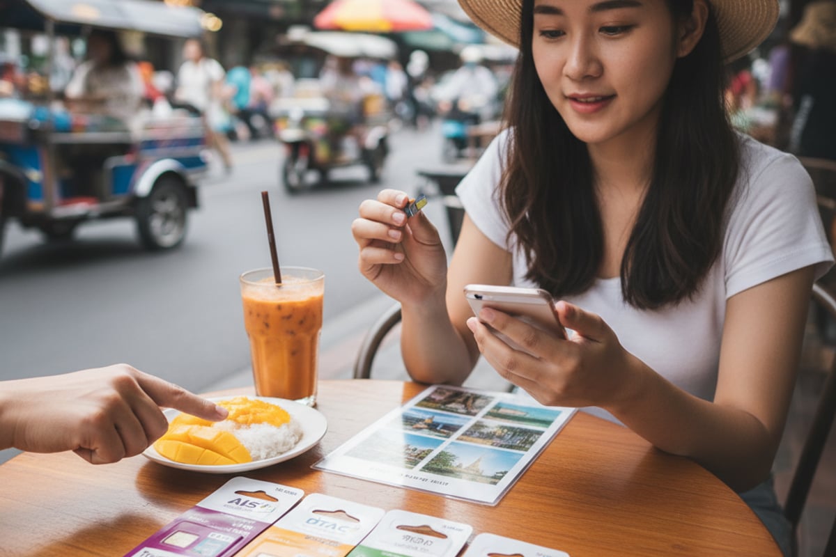 achat SIM Thaïlande