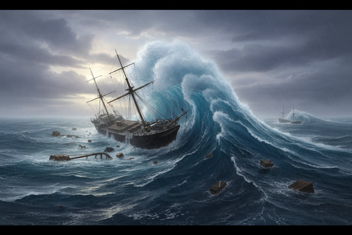 catastrophes maritimes