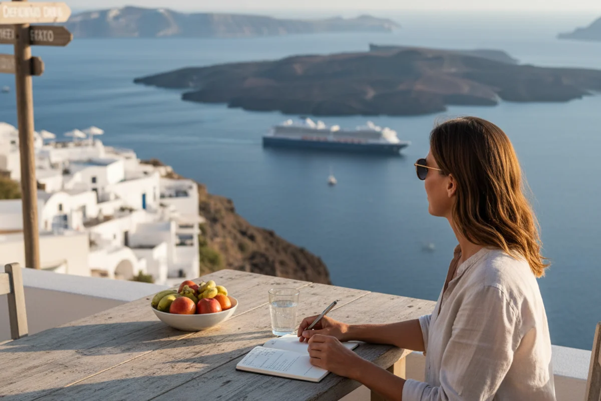 greek islands santorini