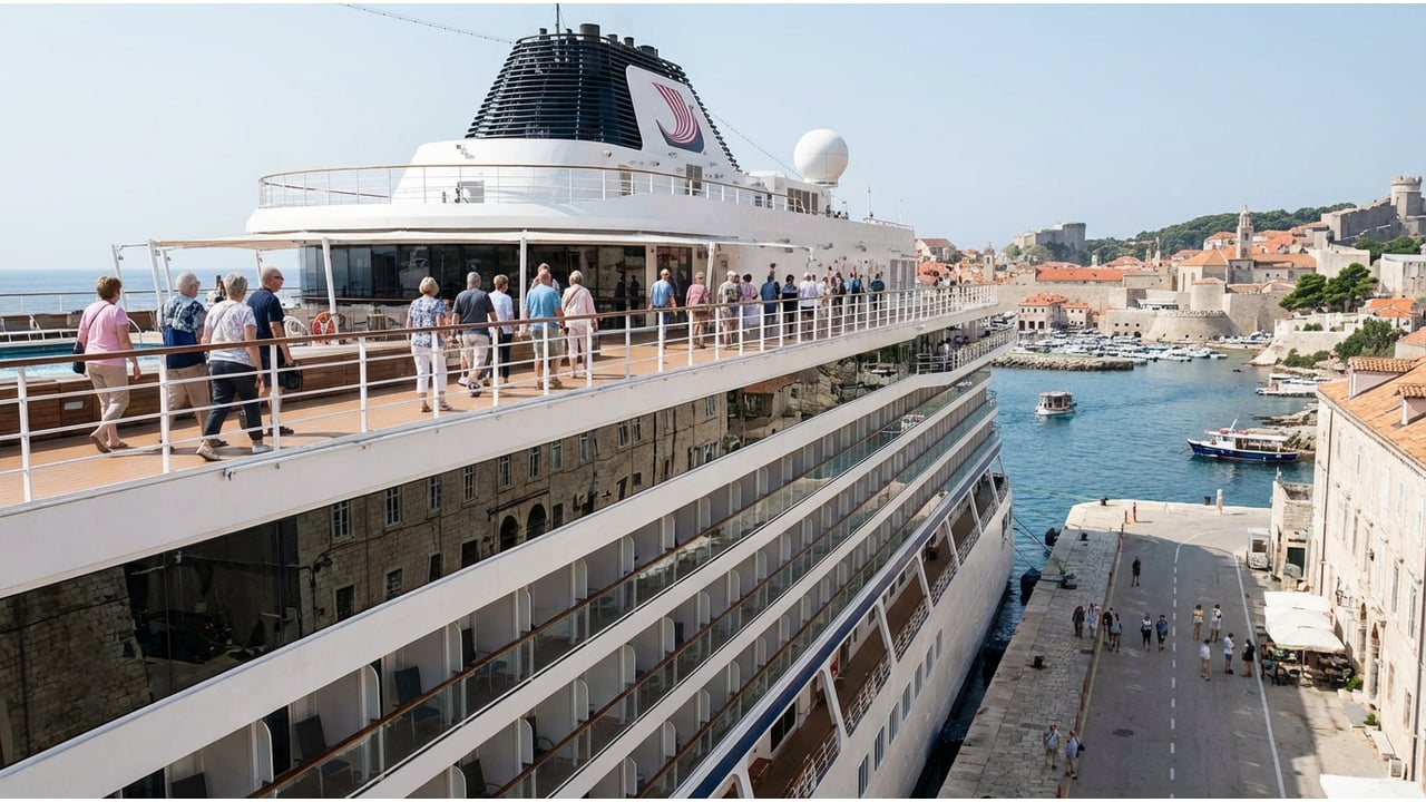 Viking cruise ship