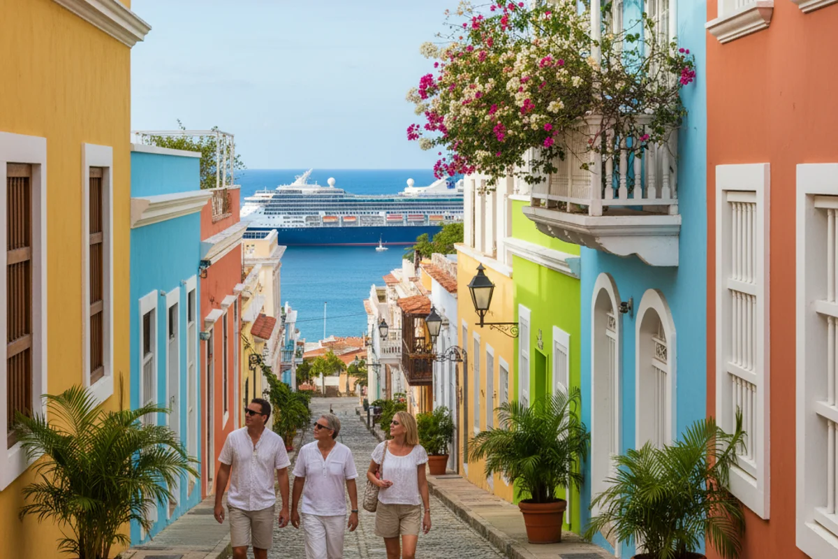 Old San Juan colorful streets