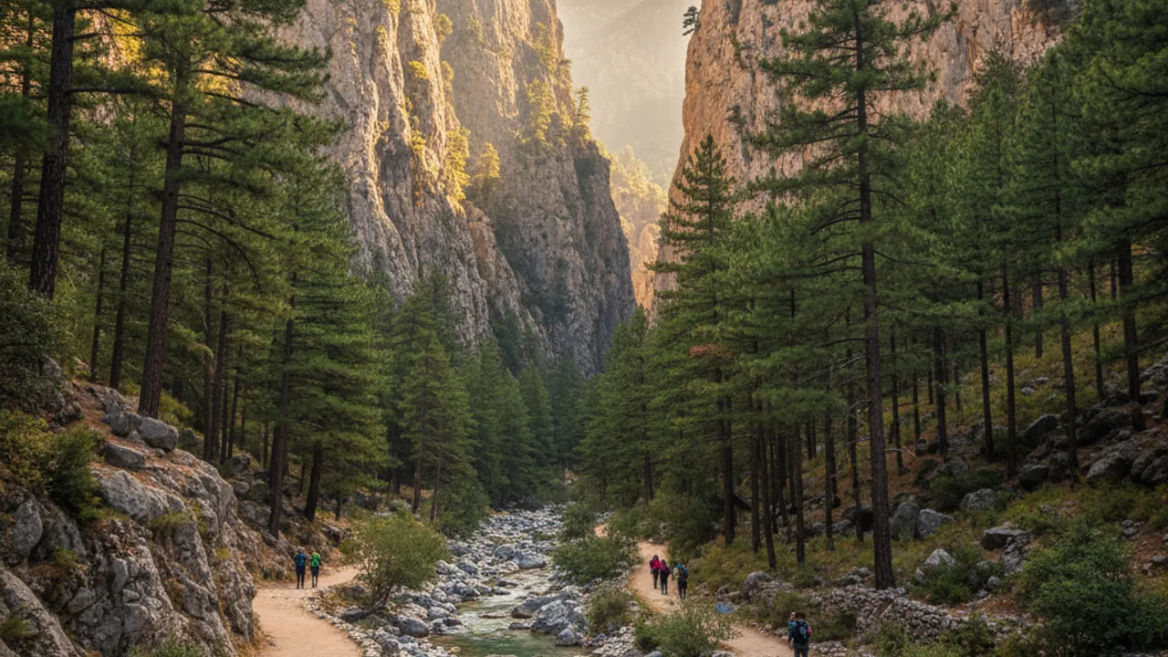 Gorges de Samaria en Crète
